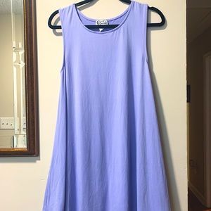 Lilac sleeveless dress